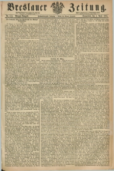 Breslauer Zeitung. Jg.46, Nr. 155 (1 April 1865) - Morgen-Ausgabe + dod.