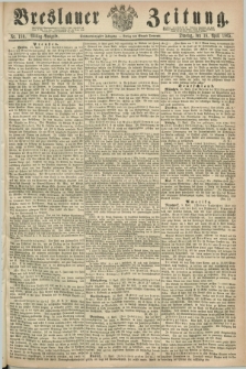 Breslauer Zeitung. Jg.46, Nr. 180 (18 April 1865) - Mittag-Ausgabe