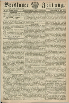 Breslauer Zeitung. Jg.46, Nr. 181 (19 April 1865) - Morgen-Ausgabe + dod.