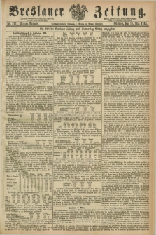 Breslauer Zeitung. Jg.46, Nr. 217 (10 Mai 1865) - Morgen-Ausgabe + dod.