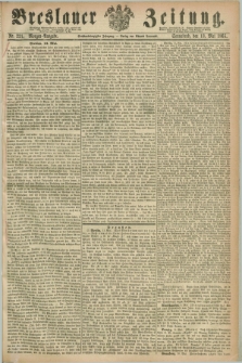 Breslauer Zeitung. Jg.46, Nr. 221 (13 Mai 1865) - Morgen-Ausgabe + dod.