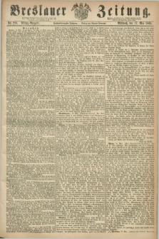 Breslauer Zeitung. Jg.46, Nr. 228 (17 Mai 1865) - Mittag-Ausgabe