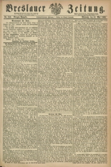 Breslauer Zeitung. Jg.46, Nr. 249 (31 Mai 1865) - Morgen-Ausgabe + dod.