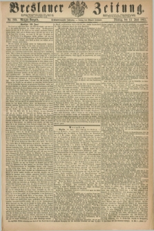Breslauer Zeitung. Jg.46, Nr. 269 (13 Juni 1865) - Morgen-Ausgabe + dod.