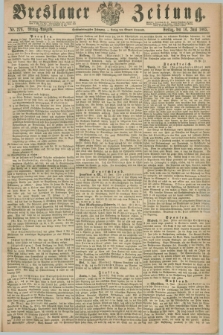Breslauer Zeitung. Jg.46, Nr. 276 (16 Juni 1865) - Mittag-Ausgabe