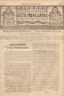 Gazeta Podhalańska. 1914, nr 25