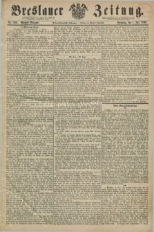 Breslauer Zeitung. Jg.47, Nr. 300 (1 Juli 1866) - Morgen-Ausgabe + dod.