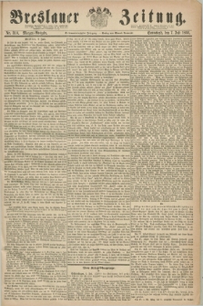 Breslauer Zeitung. Jg.47, Nr. 310 (7 Juli 1866) - Morgen-Ausgabe + dod.