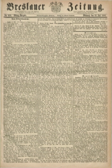 Breslauer Zeitung. Jg.47, Nr. 329 (18 Juli 1866) - Mittag-Ausgabe