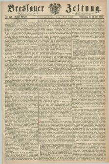 Breslauer Zeitung. Jg.47, Nr. 342 (26 Juli 1866) - Morgen-Ausgabe + dod.