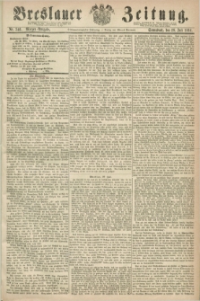 Breslauer Zeitung. Jg.47, Nr. 346 (28 Juli 1866) - Morgen-Ausgabe + dod.