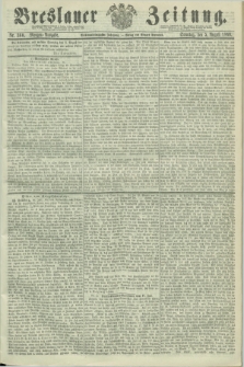 Breslauer Zeitung. Jg.47, Nr. 360 (5 August 1866) - Morgen-Ausgabe + dod.