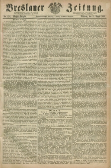 Breslauer Zeitung. Jg.47, Nr. 376 (15 August 1866) - Morgen-Ausgabe + dod.