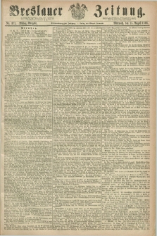 Breslauer Zeitung. Jg.47, Nr. 377 (15 August 1866) - Mittag-Ausgabe