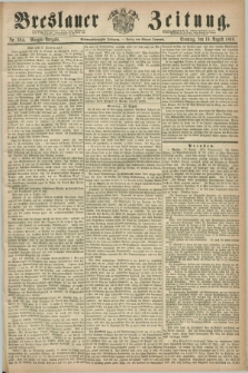 Breslauer Zeitung. Jg.47, Nr. 384 (19 August 1866) - Morgen-Ausgabe + dod.