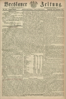 Breslauer Zeitung. Jg.47, Nr. 414 (6 September 1866) - Morgen-Ausgabe + dod.