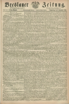 Breslauer Zeitung. Jg.47, Nr. 415 (6 September 1866) - Mittag-Ausgabe