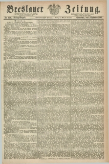 Breslauer Zeitung. Jg.47, Nr. 419 (8 September 1866) - Mittag-Ausgabe