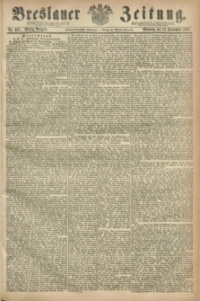 Breslauer Zeitung. Jg.47, Nr. 425 (12 September 1866) - Mittag-Ausgabe