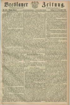 Breslauer Zeitung. Jg.47, Nr. 428 (14 September 1866) - Morgen-Ausgabe + dod.
