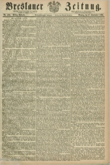 Breslauer Zeitung. Jg.47, Nr. 433 (17 September 1866) - Mittag-Ausgabe