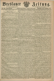 Breslauer Zeitung. Jg.47, Nr. 439 (20 September 1866) - Mittag-Ausgabe
