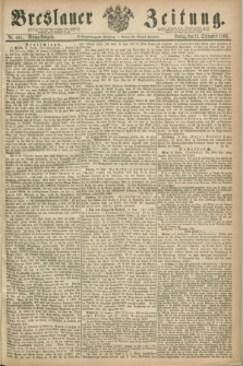 Breslauer Zeitung. Jg.47, Nr. 441 (21 September 1866) - Mittag-Ausgabe