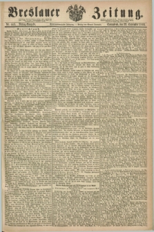 Breslauer Zeitung. Jg.47, Nr. 443 (22 September 1866) - Mittag-Ausgabe