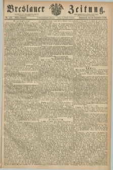 Breslauer Zeitung. Jg.47, Nr. 455 (29 September 1866) - Mittag-Ausgabe