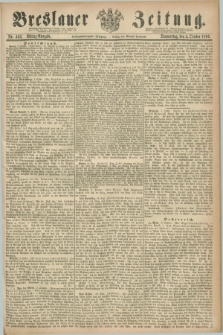 Breslauer Zeitung. Jg.47, Nr. 463 (4 Oktober 1866) - Mittag-Ausgabe