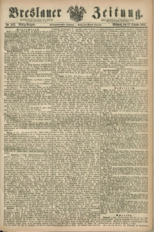 Breslauer Zeitung. Jg.47, Nr. 485 (17 Oktober 1866) - Mittag-Ausgabe
