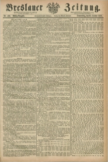 Breslauer Zeitung. Jg.47, Nr. 499 (25 Oktober 1866) - Mittag-Ausgabe