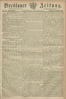 Breslauer Zeitung. Jg.47, Nr. 513 (2 November 1866) - Mittag-Ausgabe