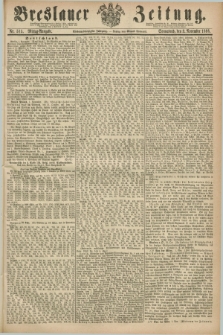 Breslauer Zeitung. Jg.47, Nr. 515 (3 November 1866) - Mittag-Ausgabe