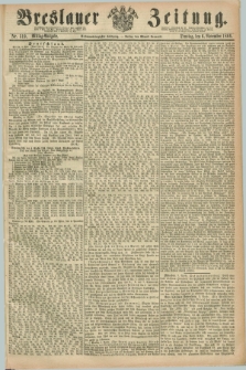 Breslauer Zeitung. Jg.47, Nr. 519 (6 November 1866) - Mittag-Ausgabe