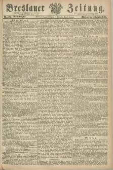 Breslauer Zeitung. Jg.47, Nr. 521 (7 November 1866) - Mittag-Ausgabe