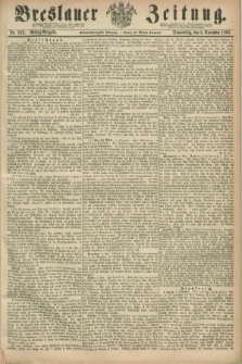 Breslauer Zeitung. Jg.47, Nr. 523 (8 November 1866) - Mittag-Ausgabe