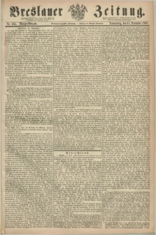 Breslauer Zeitung. Jg.47, Nr. 534 (15 November 1866) - Morgen-Ausgabe + dod.