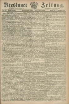 Breslauer Zeitung. Jg.47, Nr. 537 (16 November 1866) - Mittag-Ausgabe