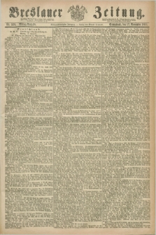 Breslauer Zeitung. Jg.47, Nr. 539 (17 November 1866) - Mittag-Ausgabe