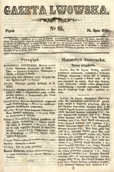 Gazeta Lwowska. 1848, nr 85