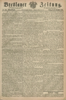Breslauer Zeitung. Jg.47, Nr. 549 (23 November 1866) - Mittag-Ausgabe