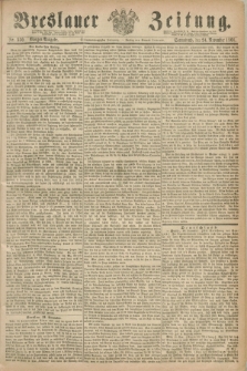 Breslauer Zeitung. Jg.47, Nr. 550 (24 November 1866) - Morgen-Ausgabe + dod.