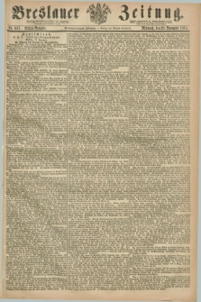 Breslauer Zeitung. Jg.47, Nr. 557 (28 November 1866) - Mittag-Ausgabe