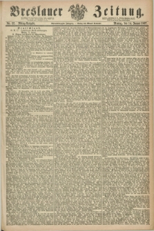 Breslauer Zeitung. Jg.48, Nr. 22 (14 Januar 1867) - Mittag-Ausgabe