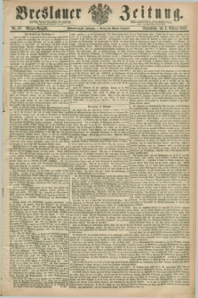 Breslauer Zeitung. Jg.48, Nr. 67 (9 Februar 1867) - Morgen-Ausgabe + dod.