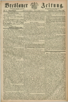 Breslauer Zeitung. Jg.48, Nr. 75 (14 Februar 1867) - Morgen-Ausgabe + dod.