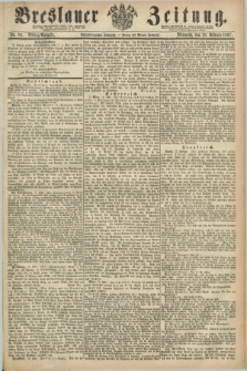 Breslauer Zeitung. Jg.48, Nr. 86 (20 Februar 1867) - Mittag-Ausgabe