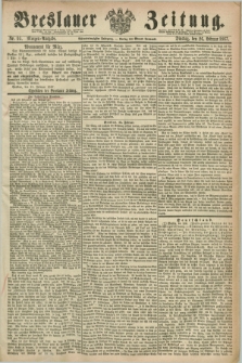 Breslauer Zeitung. Jg.48, Nr. 95 (26 Februar 1867) - Morgen-Ausgabe + dod.