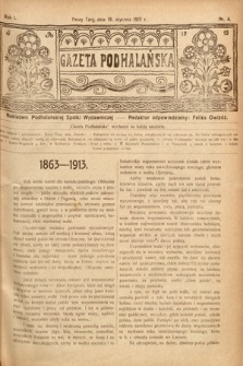 Gazeta Podhalańska. 1913, nr 4